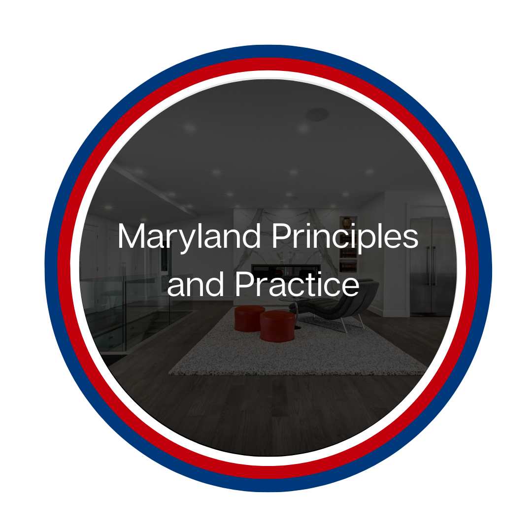 [2024-14] Maryland Principles and Practice for Real Estate Salespersons (60 Clock Hours) - FALL IV: Nov 9-Dec 14 (**NO CLASS NOV 30-DEC 1**), SAT/SUN, 9am-5pm