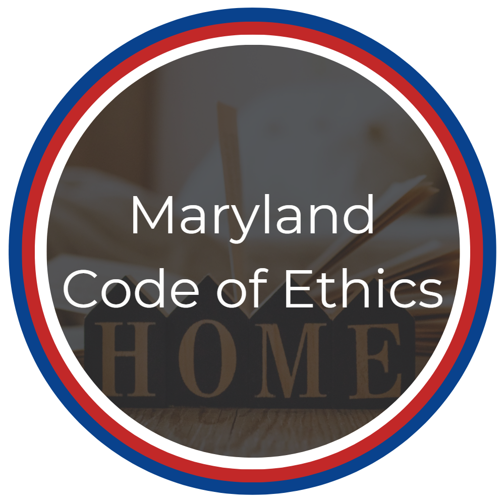 Maryland Code of Ethics (Course Topic: D)
