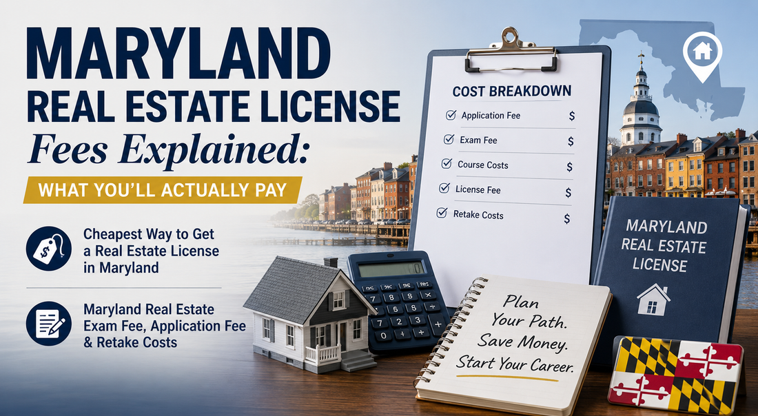 Maryland Real Estate License Fees