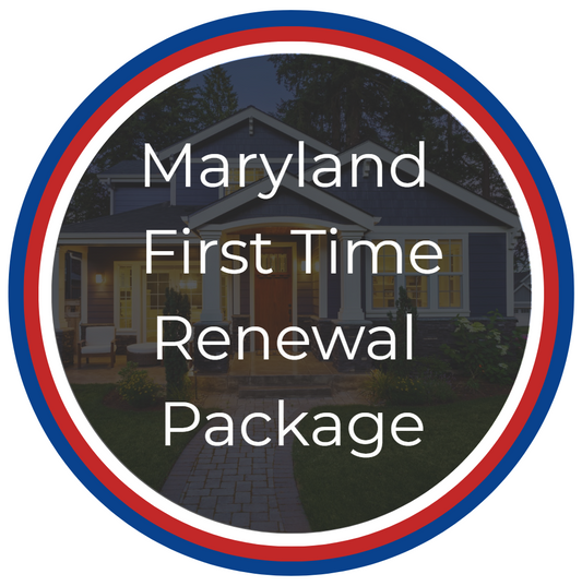 Maryland First Time Renewal Package