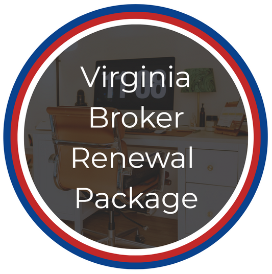 Virginia Broker Renewal Package
